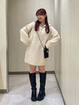 archivesさん（レディース・158cm）の冬コーディネート