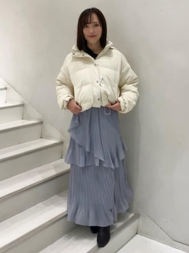 「archives（アルシーヴ）のアイテム」を使った、archivesさん（レディース・158cm）の冬コーディネート