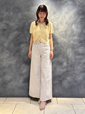 「archives（アルシーヴ）のアイテム」を使った、archivesさん（レディース・164cm）の夏コーディネート