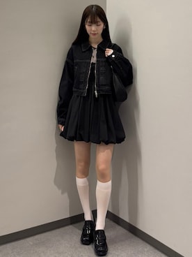 「archives（アルシーヴ）のアイテム（ジャケット/アウター）」を使った、archivesさん（レディース・157cm）の冬コーディネート