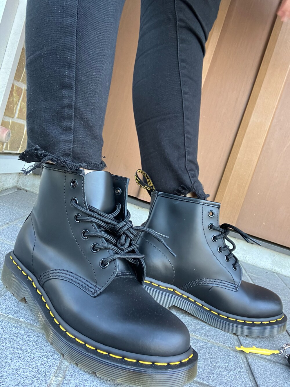 Dr. Martens/ドクターマーチン 101 YS スムース 6 ホール ブーツ