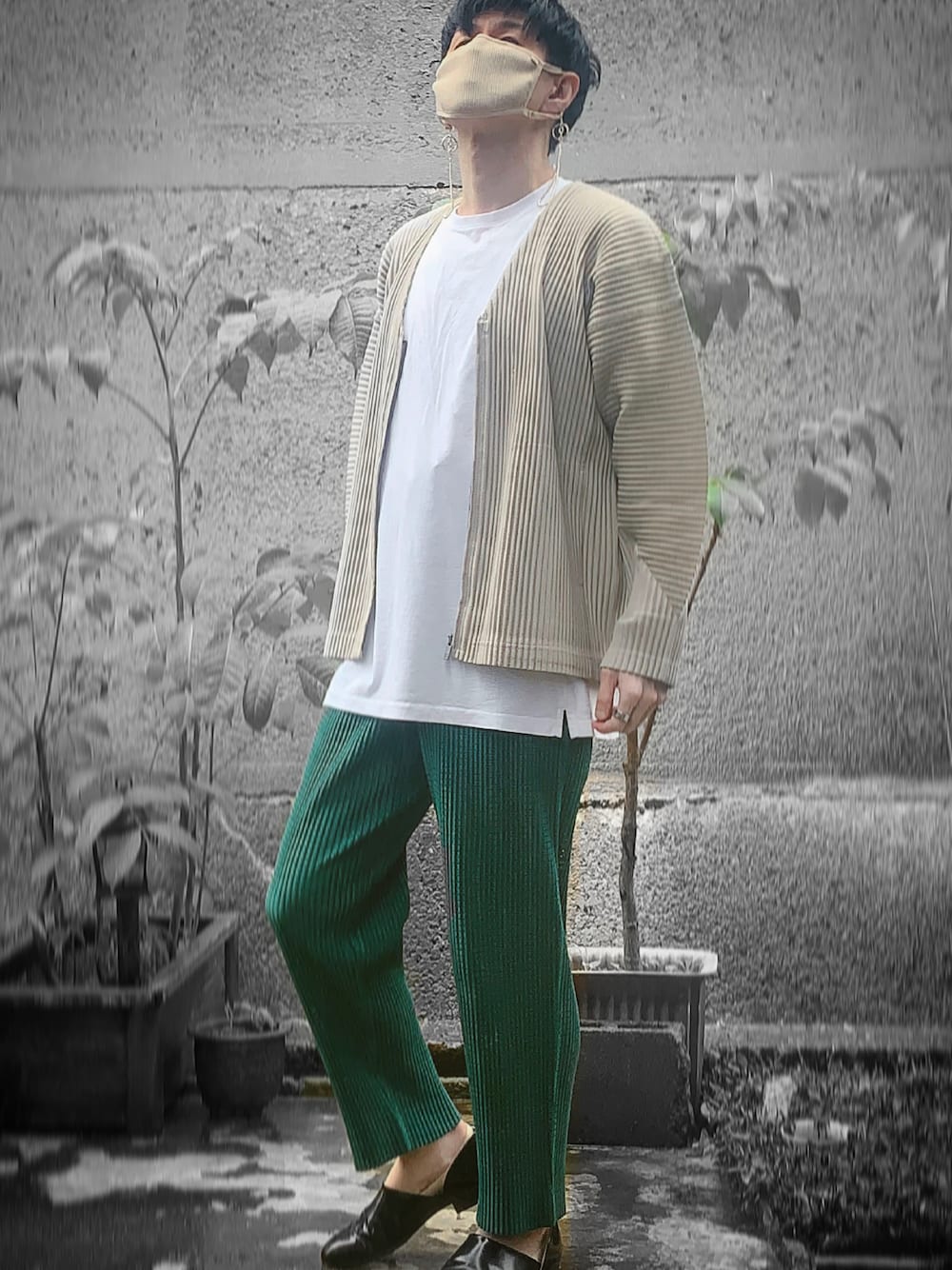 couta|HOMME PLISSE ISSEY MIYAKEのパンツを使ったコーディネート - WEAR