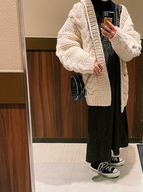 725 Zaraのワンピースを使ったコーディネート Wear