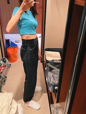 「ヘソだし」｜725さん（レディース・161cm・20代）の秋コーディネート
