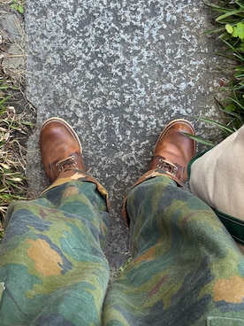 「L.L.Bean（エルエルビーン）のアイテム」を使った、Koji Shoさん（メンズ・164cm）の春コーディネート