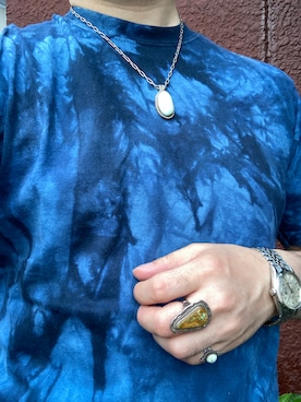 「ANVIL（アンヴィル）のアイテム」を使った、Koji Shoさん（メンズ・165cm）の夏コーディネート