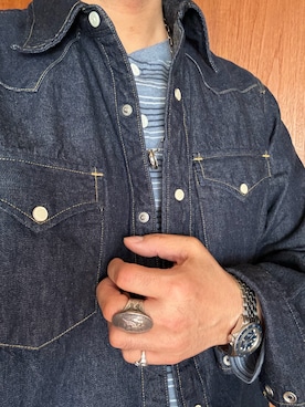 「Eddie Bauer（エディーバウアー）のアイテム」を使った、Koji Shoさん（メンズ・164cm）の春コーディネート