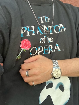 「アイテム（アナログ腕時計）」を使った、Koji Shoさん（メンズ・164cm）の秋コーディネート