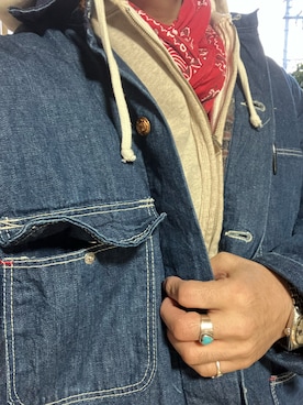 「ROLEX（ロレックス）のアイテム」を使った、Koji Shoさん（メンズ・164cm）の冬コーディネート