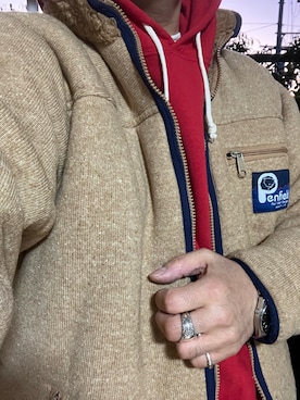 「アイテム（腕時計）」を使った、Koji Shoさん（メンズ・164cm）の冬コーディネート