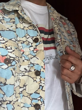 「シルバーアクセサリー」｜Koji Shoさん（メンズ・164cm）の秋コーディネート