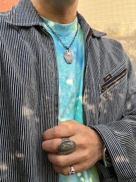 「CAMBER（キャンバー）のアイテム」を使った、Koji Shoさん（メンズ・164cm）の春コーディネート