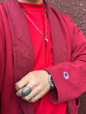 「CAMBER（キャンバー）のアイテム」を使った、Koji Shoさん（メンズ・164cm）の春コーディネート