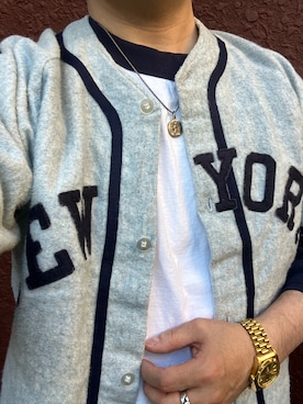 「EMPIRE（エンパイア）のアイテム」を使った、Koji Shoさん（メンズ・165cm）の春コーディネート