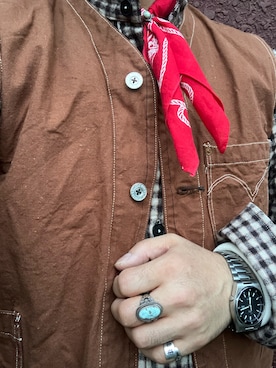 Koji Shoさん（メンズ・164cm）の秋コーディネート