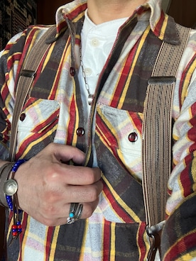 「おじコーデ」｜Koji Shoさん（メンズ・164cm）の冬コーディネート