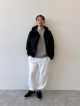 「GLOBAL WORK（グローバルワーク）のアイテム（ジャケット/アウター）」を使った、ユーゾーさん（メンズ・168cm）の冬コーディネート