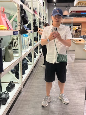 「PORTER（ポーター）のアイテム」を使った、咬宗さん（メンズ・172cm）の春コーディネート
