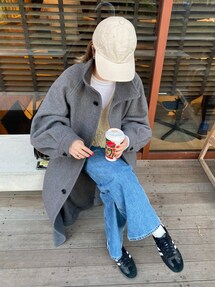 leinwande（ラインヴァンド）の「Tweed Fringe Top（その他