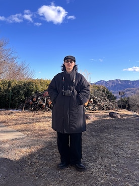 「Needles（ニードルス）のアイテム」を使った、なかしょうさん（メンズ・171cm）の冬コーディネート