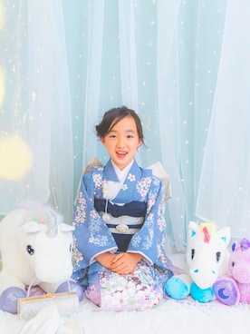 「七五三」｜「アイテム（その他）」を使った、keyさん（キッズ・135cm）の秋コーディネート