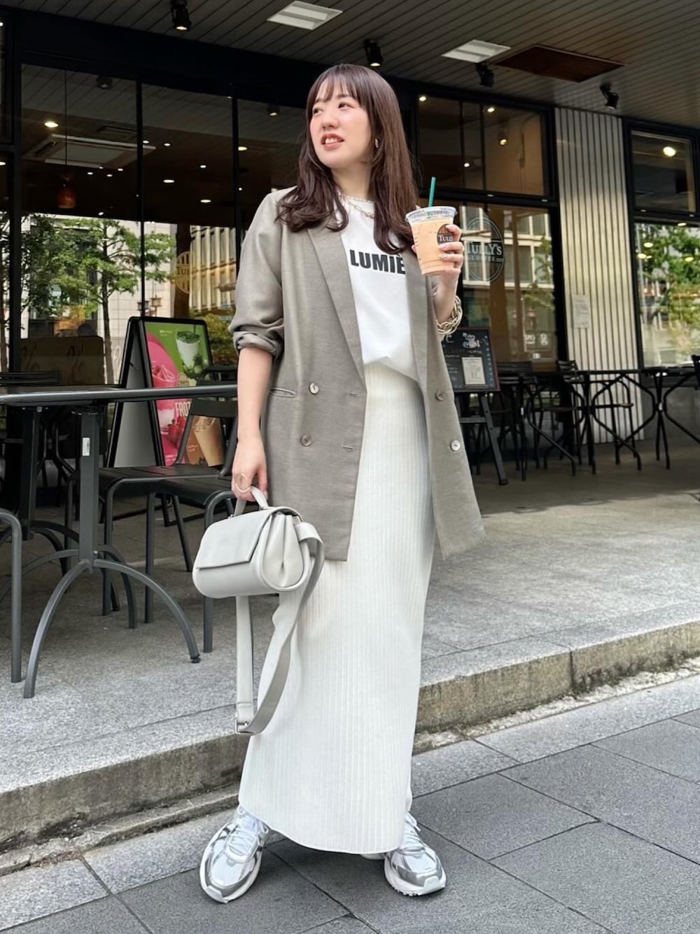 DouDou（ドゥドゥ）の「メッシュシアーダブルジャケット