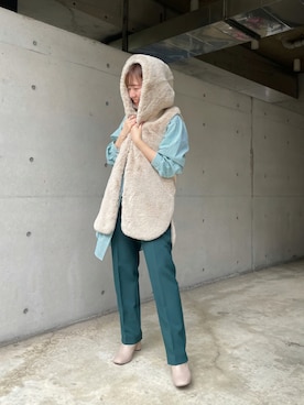 hanaeさん（レディース・153cm）の秋コーディネート