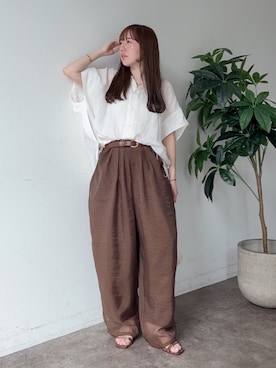 hanaeさん(レディース・154cm)の夏コーディネート