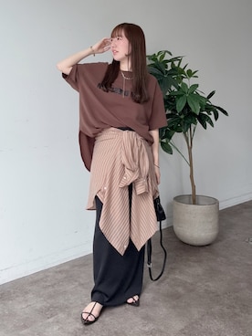 hanaeさん(レディース・154cm)の夏コーディネート