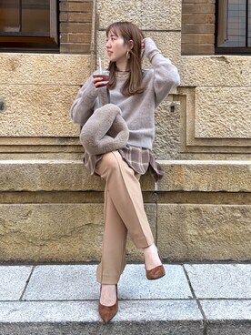hanaeさん（レディース・153cm）の秋コーディネート
