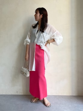 hanaeさん(レディース・153cm)の夏コーディネート