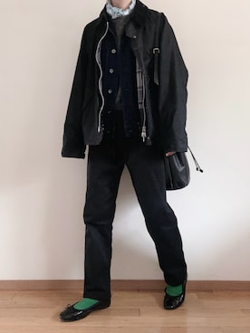 なりの介さんのコーディネート