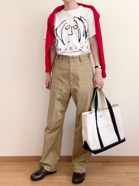 なりの介さんのコーディネート