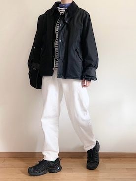 「BRADY（ブレディー）のアイテム」を使った、なりの介さん（レディース・160cm）の春コーディネート