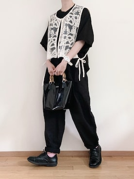「ORCIVAL（オーシバル）のアイテム」を使った、なりの介さん（レディース・160cm）の夏コーディネート