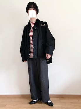 なりの介さんのコーディネート