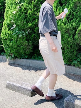 「flaner（フラネ）のアイテム」を使った、なりの介さん（レディース・160cm）の夏コーディネート
