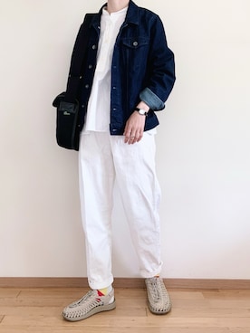 「BRADY（ブレディー）のアイテム」を使った、なりの介さん（レディース・160cm）の春コーディネート