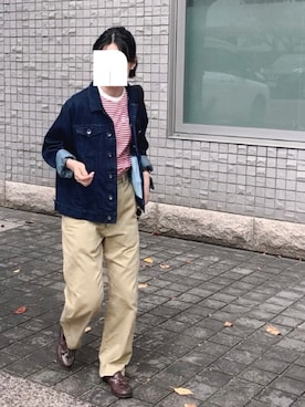 「アイテム（その他シューズ）」を使った、なりの介さん（レディース・159cm・30代）の秋コーディネート