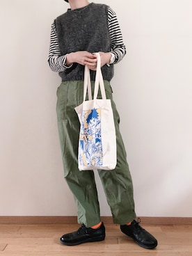 「アイテム（アクセサリー）」を使った、なりの介さん（レディース・159cm・30代）の秋コーディネート