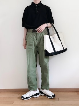 「ORCIVAL（オーシバル）のアイテム」を使った、なりの介さん（レディース・160cm）の秋コーディネート