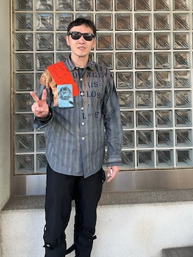 「SEDITIONARIES（セディショナリーズ）のアイテム」を使った、タンタン麺さん（メンズ・165cm）の冬コーディネート