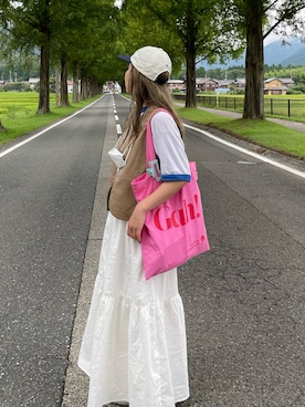 「お気に入りコーデ」｜「アイテム（帽子）」を使った、マユさん（レディース・153cm）の秋コーディネート