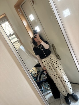 「UN3D.(アンスリード)のアイテム」を使った、sawawaさん(レディース・157cm)の春コーディネート