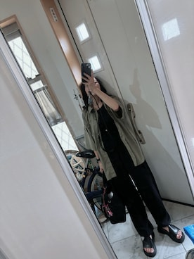 「osharewalker（オシャレウォーカー）のアイテム」を使った、sawawaさん（レディース・157cm）の秋コーディネート