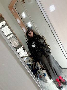 「着回しコーデ」｜sawawaさん（レディース・157cm）の冬コーディネート