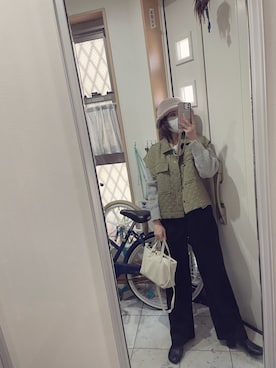 sawawaさん（レディース・157cm）の冬コーディネート