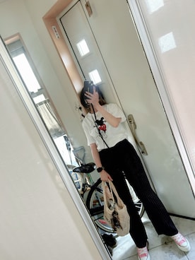 「for/c（フォーシー）のアイテム（トップス）」を使った、sawawaさん（レディース・157cm）の夏コーディネート