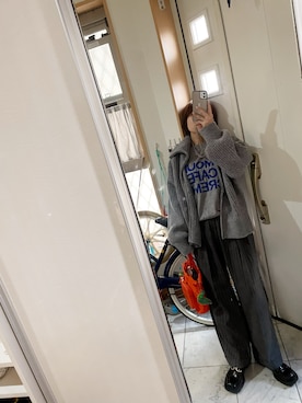 sawawaさん（レディース・157cm）の冬コーディネート