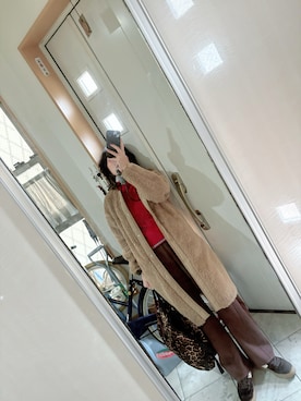 sawawaさん（レディース・157cm）の冬コーディネート